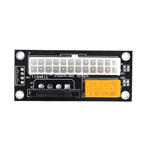 Dual Power Add2PSU Sync Startup Board Big 4PIN/SATA Power Startup Card Mining