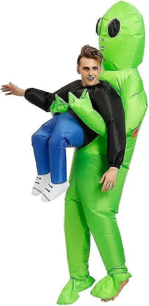 Alien Kostyme Oppblåsbart Kostyme Alien Kostyme Voksen Oppblåsbart Kostyme