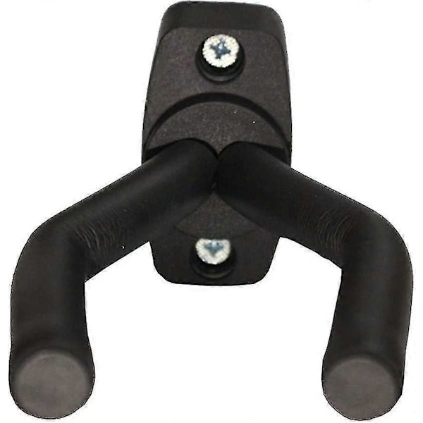 4 Pak Vægmonteret Vertikal Baseballbat Holder, sort H