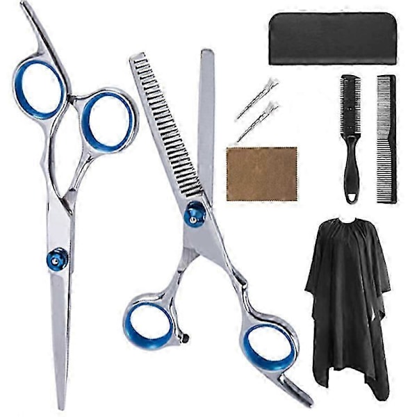 Professionell Hårsax - Rakbladsvassa Blad för Exakt Klippning - Ergonomisk Design för Komfort - Idealisk för Barberare och Frisörer