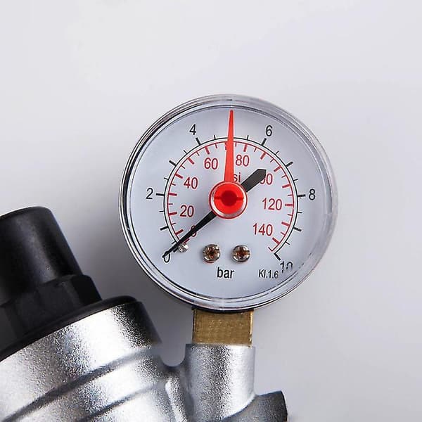 Dn20 Vatten Tryckreduceringsventil Vatten Tryckregulator Med Tryckmätare 1/2 Tum UHU