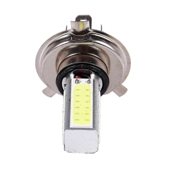 Hvit Høyeffekt 20w H4 Bil Cob Led Tåkelys DRL Lampe