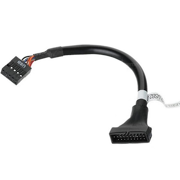4 kpl Emolevyn sovitinkaapeli, 19-nastainen USB3.0 - 9-nastainen USB2.0 naaras