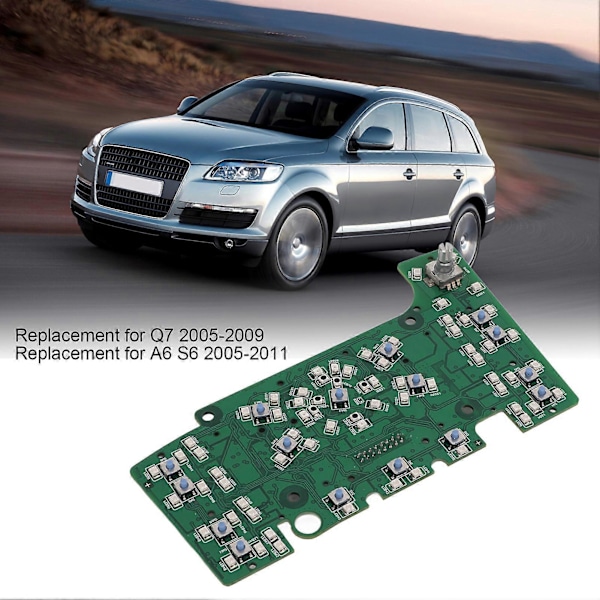 MMI Kontrollkretskort 4L0919610 Multimedia Interface Kontrollpanel Kretskort med Navigation Ersättning för Q7 A6 S6