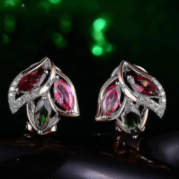 Dinglende øredobber med cubic zirkonia