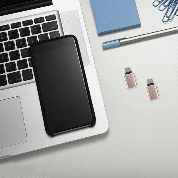 3 stk. Holdbare adaptere Usb3.0 til Type C-kontakter Usb3.0 til Type C-adaptere