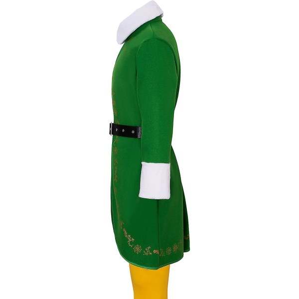 Buddy The Elf -asu Miesten Halloween - Joulu Cosplay set XS