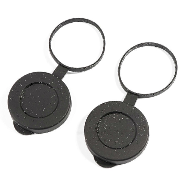 Kikare Linsskydd 2 Stycken Skyddande Gummi Objektivlock 42mm För Teleskop Med Ytterdiameter 52-54mm