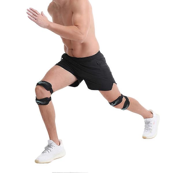 Patellar-sene støtte stropp Lett Patella knestropp for trening Pink