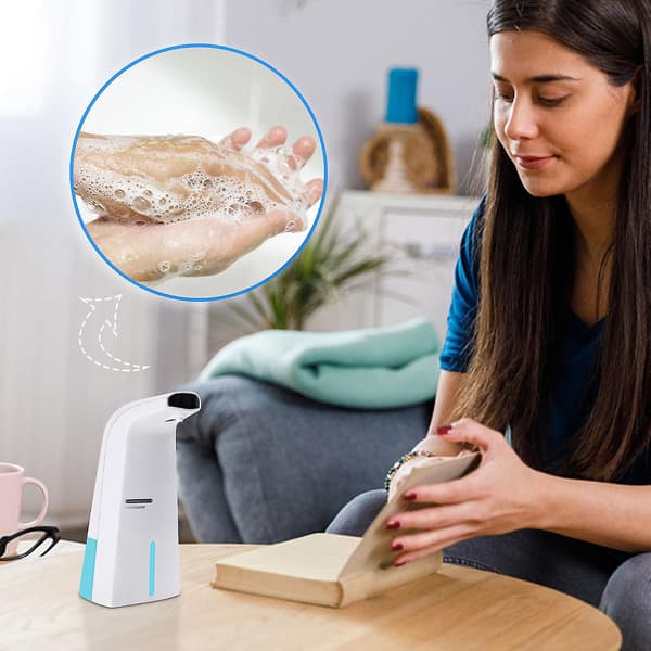 Berøringsfri intelligent automatisk sæbedispenser, infrarød sensor skumsæbedispenser Q