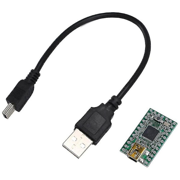 Teensy 2.0 USB AVR Kehityskortti Atmega32u4 Laajennuskortti Tietokaapelilla