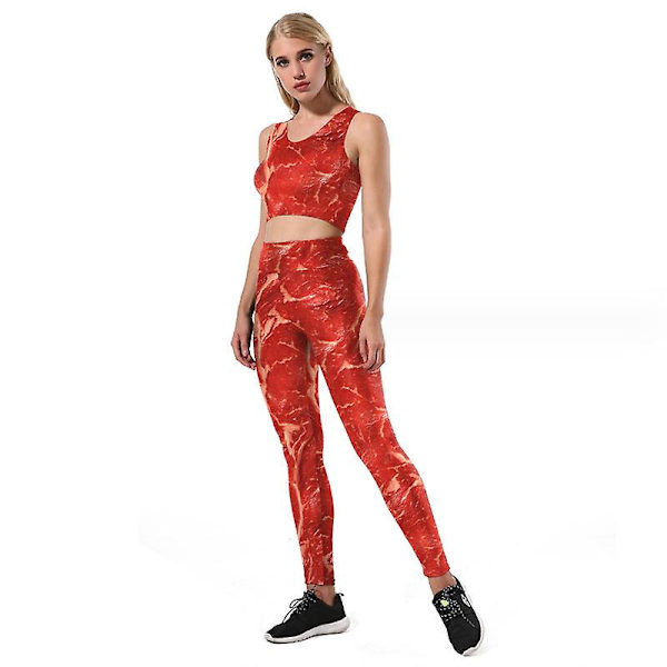 Naisten tytöille tarkoitetut urheiluliivit ja leggingsit, jotka tukevat joogaa Tommy Controlilla COLOR 1(TOP) M
