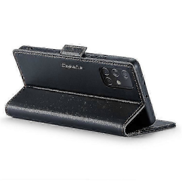 CASEME 023-serien Kompatibel med Samsung Galaxy A71 4G SM-A715 PU-Lær Stativ Telefonveske RFID Lommebokdeksel