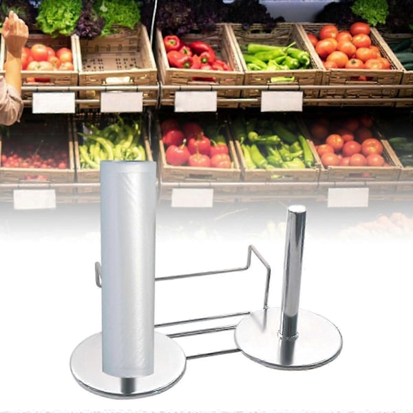 Handlekurvpose Stativ Rull Dispenser Rullholder Dagligvarepose Organizer for Edition 0609