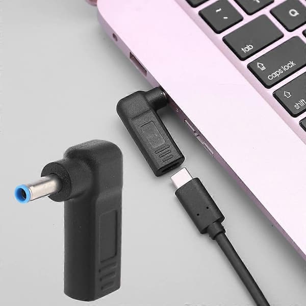 för DC-strömadapter Typ-C Hona till 4.5x3.0mm Jack Laptop Interface Connector