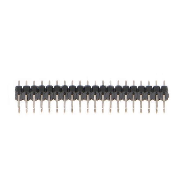 2,54 mm 2x20-pin avtakbar dobbel hannkontakt for Raspberry Pi Zero GPIO