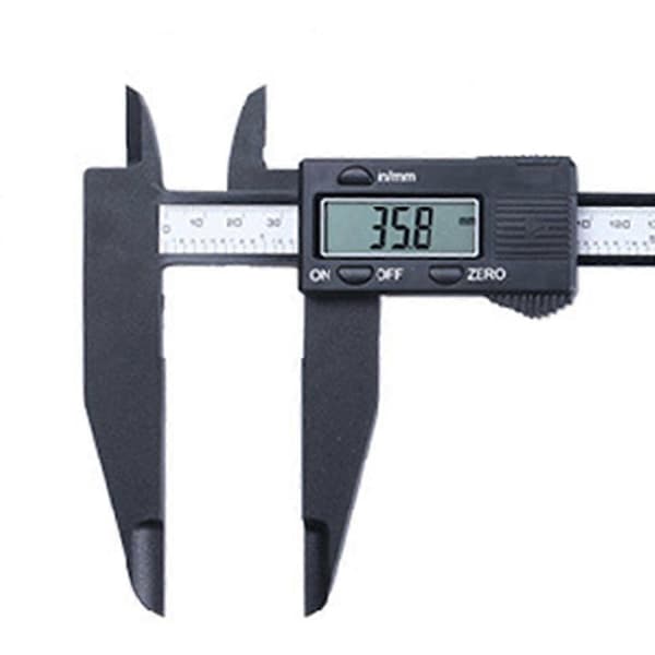 0-300mm/0,2mm Digital Skjutmått 12 tum LCD-display Lång Käke Mikrometer