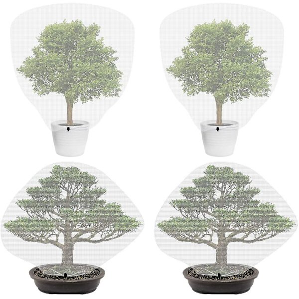 2-pack växtskyddspåsar, 3,25X4,92 fot mesh