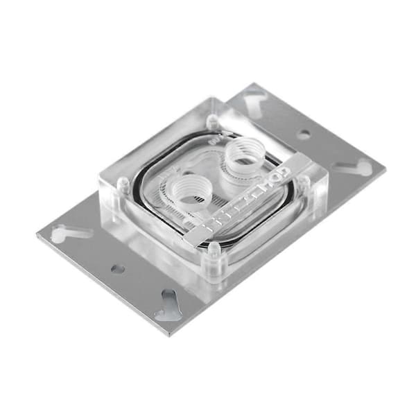 Ny CPU vandkøler køleblok til AMD til Intel PC med transparent dæksel