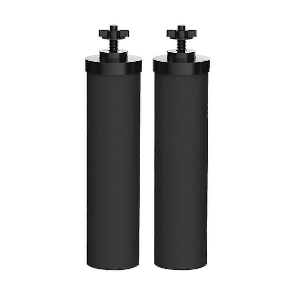 2 stk. Vannfilter Erstatning For Svart Aktivert Kull Bb9-2 Filtre For Tyngdekraft-matet Vannfilter-ZZY