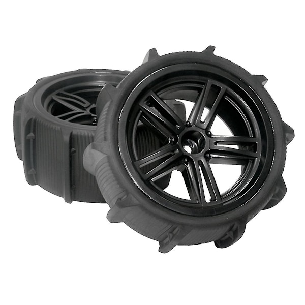 4st 115mm Snö Sand Däck Hjul För Xinlehong 9125 9116 Xlf X03 X04 124019 104001 104009 Rc Ca