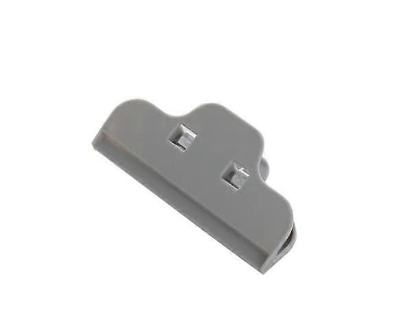 5 låseklips, handleposeklips, bærbar matlåseklips * Grå 10 x 5 cm
