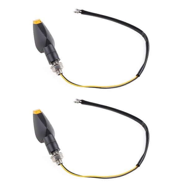 Blinklys Motorcykel LED Blinklys Lampe Indikator Lys Gul
