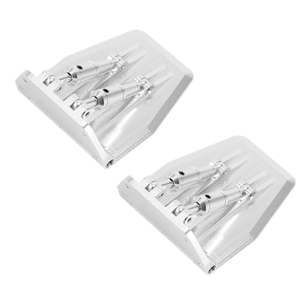 2 stk. Justerbare trimflaps i metall 69x57x30mm for Nitro Gass Rc Modellbåt