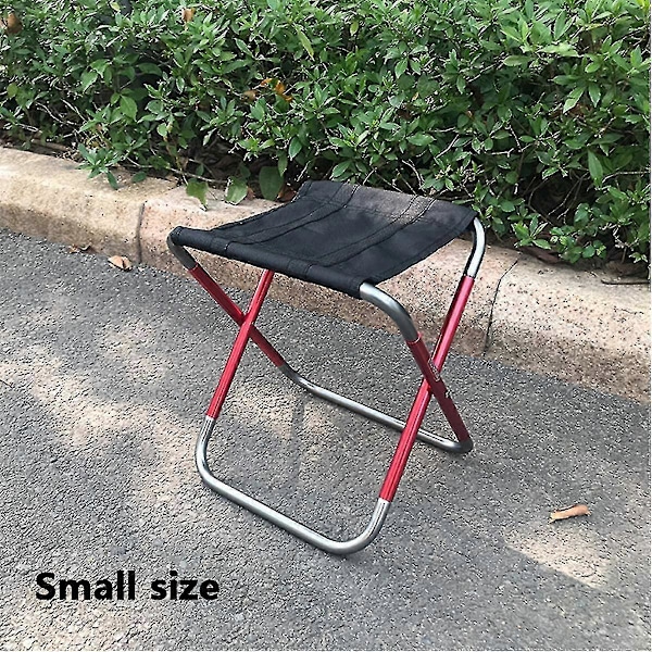 Camping Folding Stool Mini Utendørs Sammenleggbar Slakkstol Sete