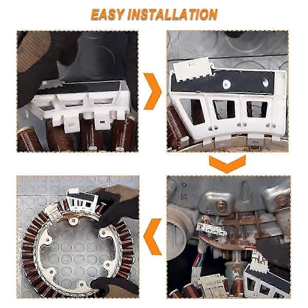 6501KW2002A Vaskemaskine Rotor Positionssensor Enhed til Hall Sensor Erstatter PS3529186 AP4440680