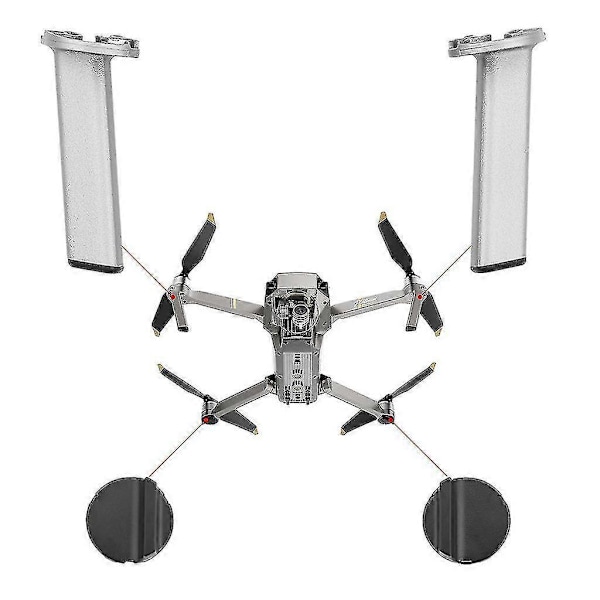Landingsunderstellsett Kompatibelt for Dji Mavic Pro Platinum Snødrone Erstatningsføtter Motorbase Venstre Høyre Front Bakre Ben