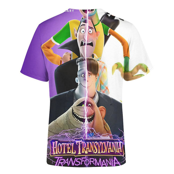 Hotel Transylvania Kids Boys Lyhythihainen T-paita Summer Casual T-paidat style 4 7-8 Years