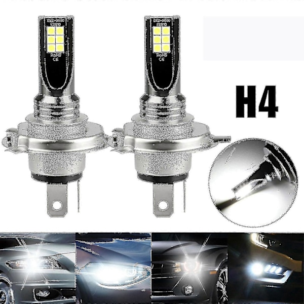 H4 LED-ajovalopolttimot