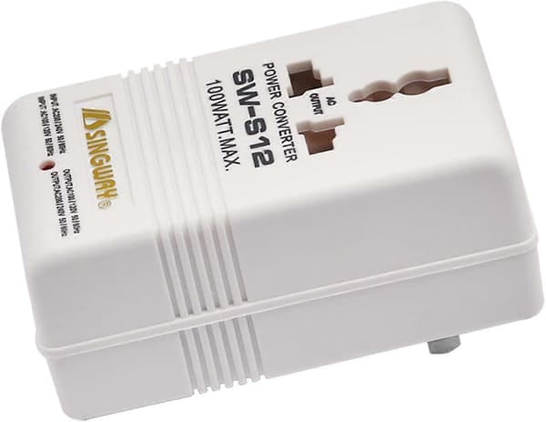 100W Spændingsomformer Rejseadapter, 110V/120V