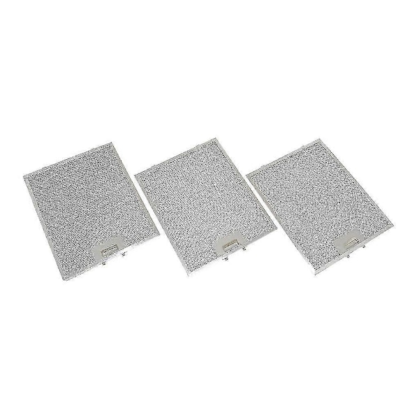 3 stk. Belling Universal 320 x 260 mm Metal Kogepladeemhætte Fedtfilter