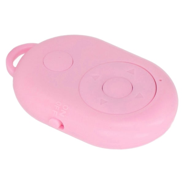 Telefonfjärrkontroll BT 4.0 10m USB Typ C Laddning Selfie-klicker för Gillningar, Bläddra Sidor och Fotografering - Rosa