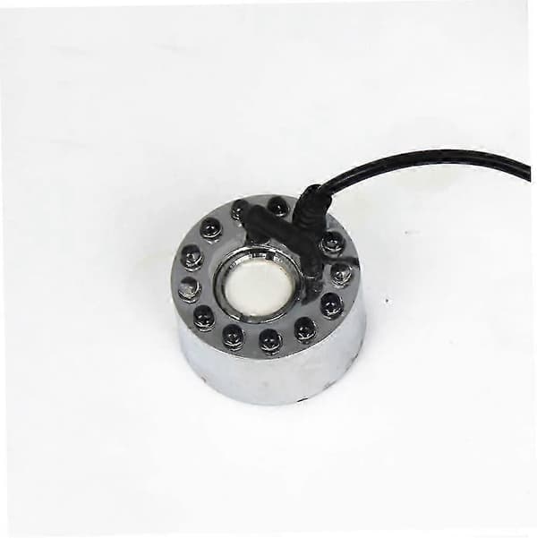Mini Mist Maker Fogger 12 Led Ultraljud Mist Maker Vattenfontän Damm Dimmaskin 24v Atomizer