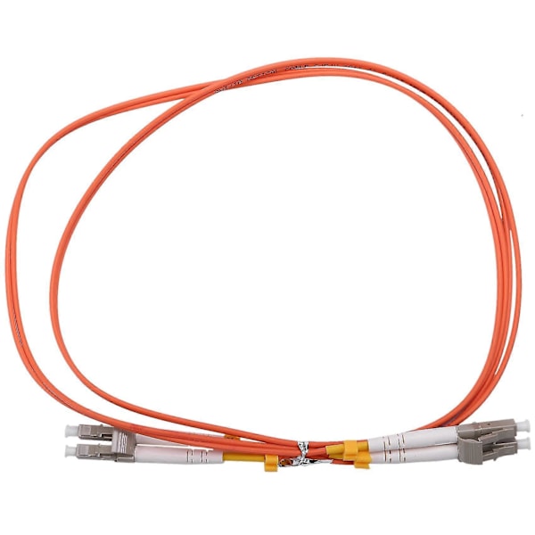 1m Jumperkabel Dupleks Multimode Lc-lc Lc Til Lc Fiber Optisk Optisk Patch Cord-haoyi