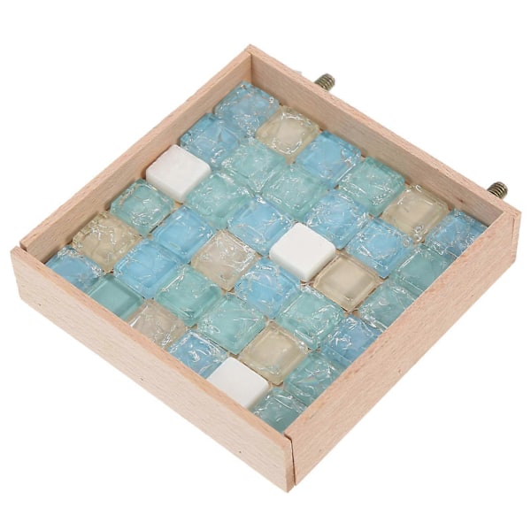 Kølemåtte til Hamstere Stor Hamstermåtte Kæledyrsejere Sommer Rektangulær Multi 10X10X2.5CM Køling 1 stk