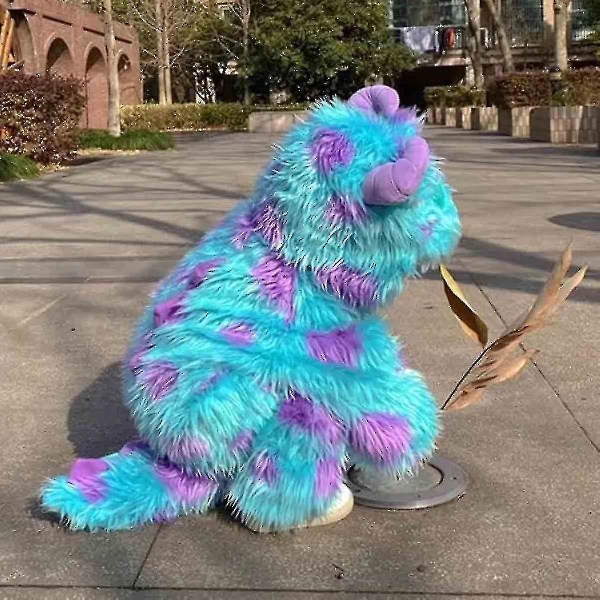 Unisex toddler barn blå Sally Monster kostym Jumpsuit för baby 9-10 Years Old