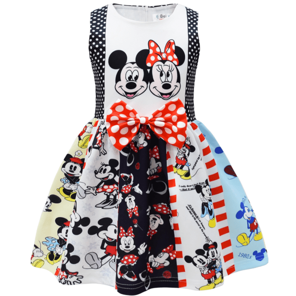 Girls Cosplay Dress Bowknot Dress Christmas Halloween Party 120cm
