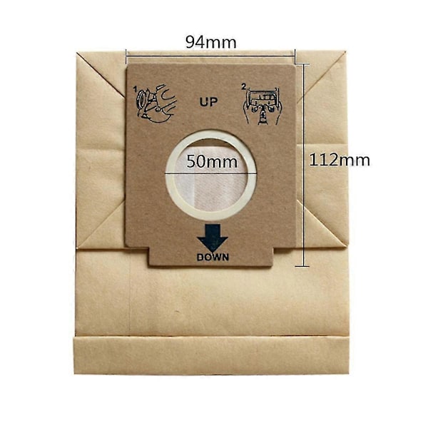 30 kpl Pölynimurin Voimapaperipölypussit Kaksoissuodatin Pölypussi Sopii Z1480 Zc1120 Zc1120b