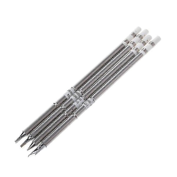 4 stk. T12 Serie Loddekolbespidser Til Hakko Loddestation Fx-951 Fx-9