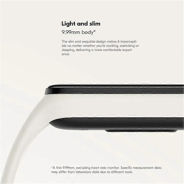XIAOMI Smart Band 8 Active Global Version, 1,47\" LCD-näyttö, aktiivisuusranneke urheiluun ja terveyden seurantaan Black