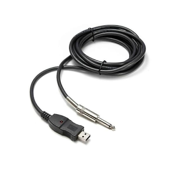 Bärbar USB-gitarrkabel för hemstudior, liveframträdanden för musiker