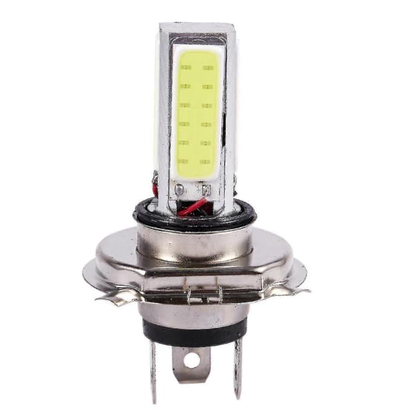 Hvit Høyeffekt 20w H4 Bil Cob Led Tåkelys DRL Lampe