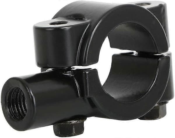 Motorcykel Cykel Styr Spejl Montering Aluminium Clips (sort) (2 stk.) yu