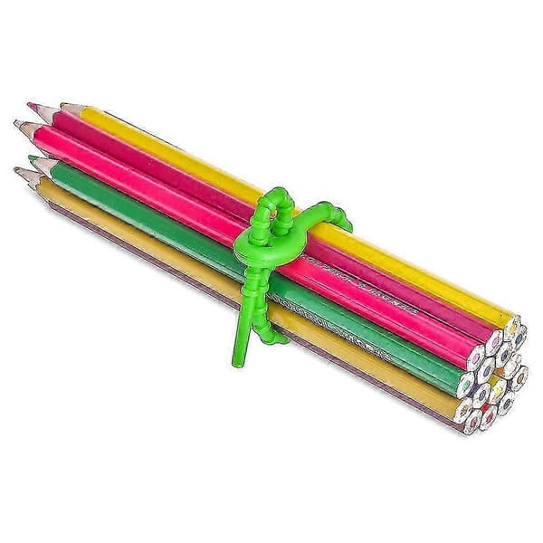 30 stk Silikon, Holdbare Glidelåser, Poseforsegling Klips, Brødstropper, Gummi Twist Stropper Kontor