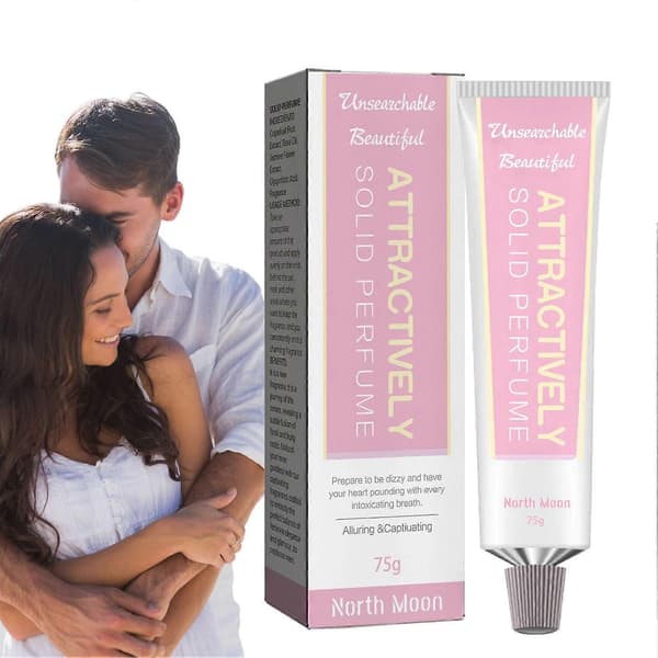 Solid Parfume til Kvinder - 75g Langvarig Blomsterparfume, Opfriskende Rejseparfume