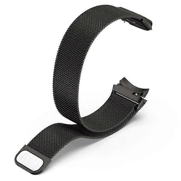 Kompatibelt för Xiaomi Redmi Watch 3 Active / Watch 3 Lite Metall Ersättningsarmband Magnetiskt Milanesiskt Klockarmband Black